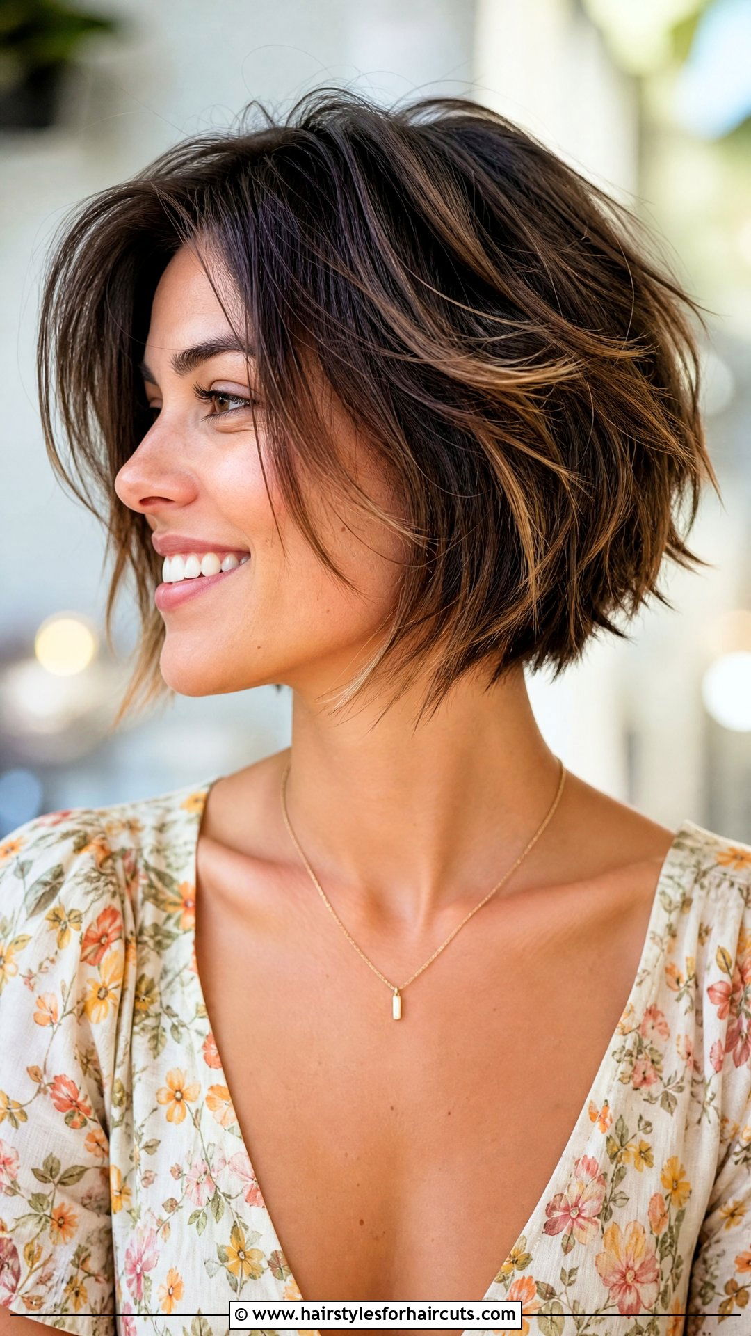 Textured Bob Spring Haircut - 25 spring haircuts - 25 spring haircuts