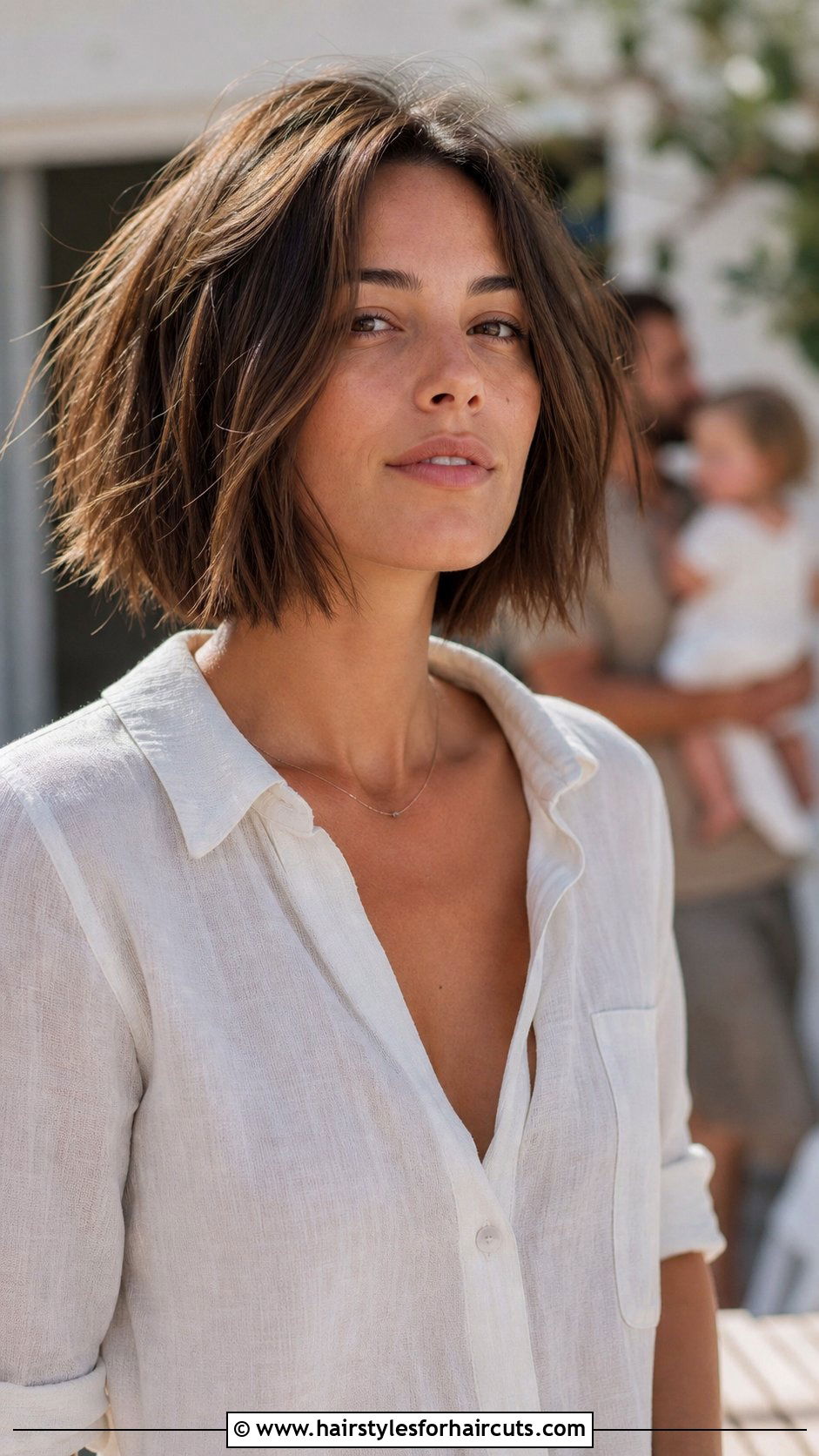 Textured Bob Straight Hair - 25 hairstyles for straight hair - 25 hairstyles for straight hair