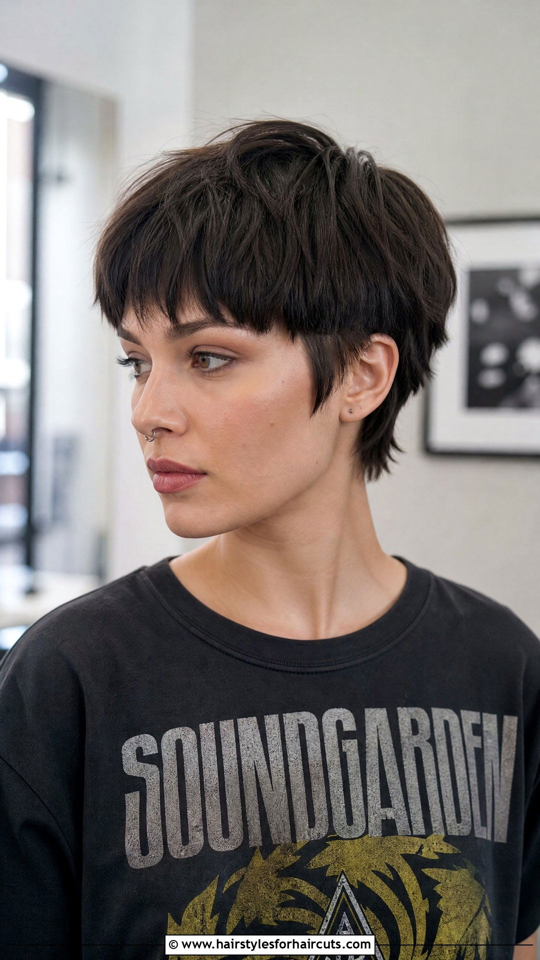 Textured Bowl Cut - 25 cosmetology hairstyles - 25 cosmetology hairstyles
