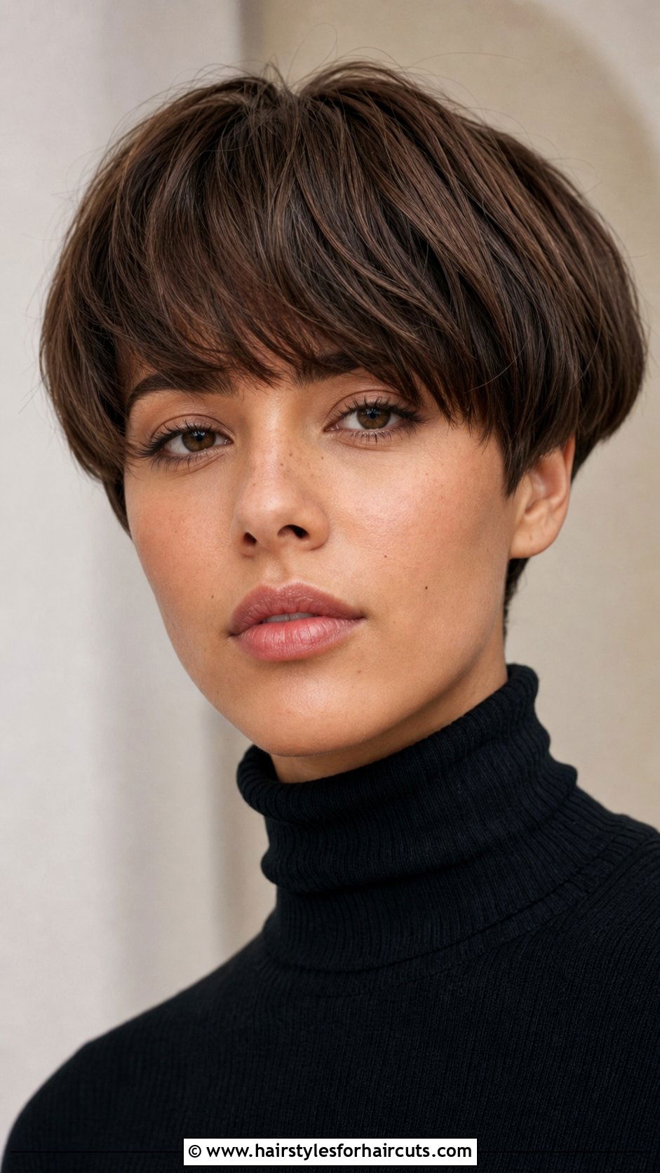 Textured Bowl Cut With Side Bangs - 25 haircuts for thinning front hair - 25 haircuts for thinning front hair