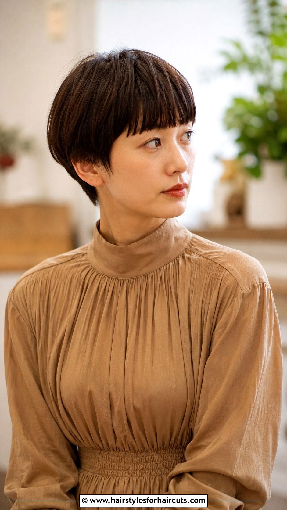 Textured Bowl Haircut - 25 best haircuts for straight thin hair - 25 best haircuts for straight thin hair