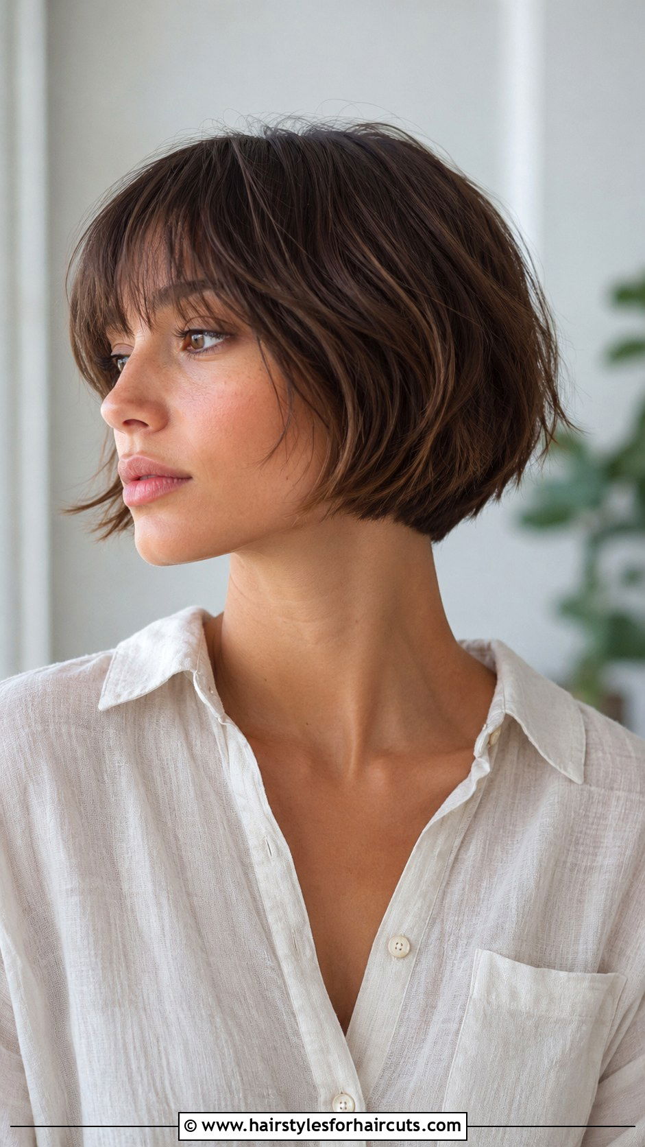 Textured Coconut Bowl Cut - 25 coconut hairstyles - 25 coconut hairstyles