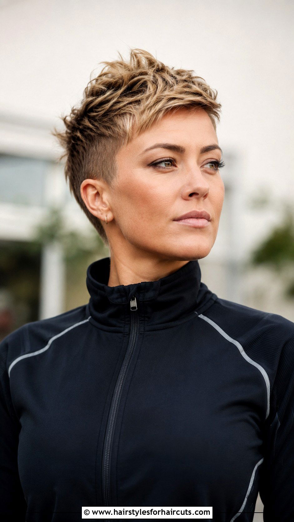 Textured Crop - 25 haircuts for thin hair round face - 25 haircuts for thin hair round face