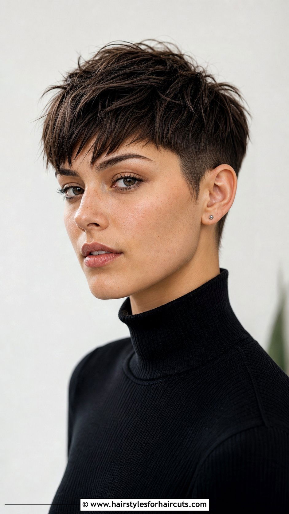 Textured Crop - 25 hairstyles for over 70 - 25 hairstyles for over 70