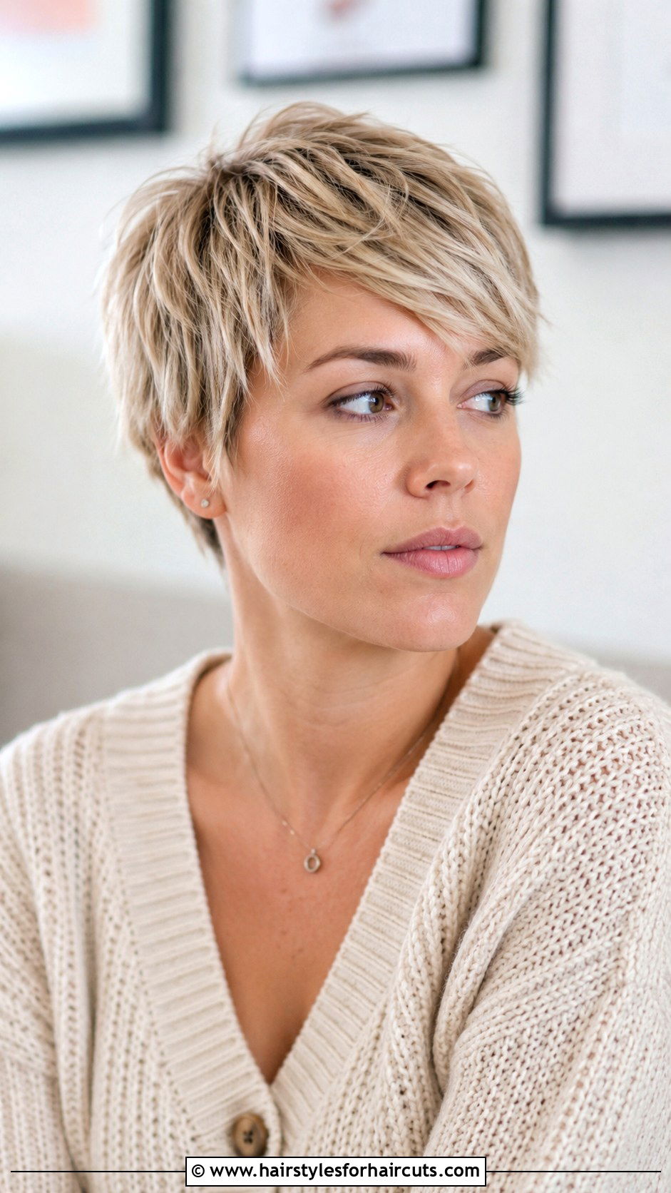 Textured Crop - 25 short haircuts for ladies over 50 - 25 short haircuts for ladies over 50