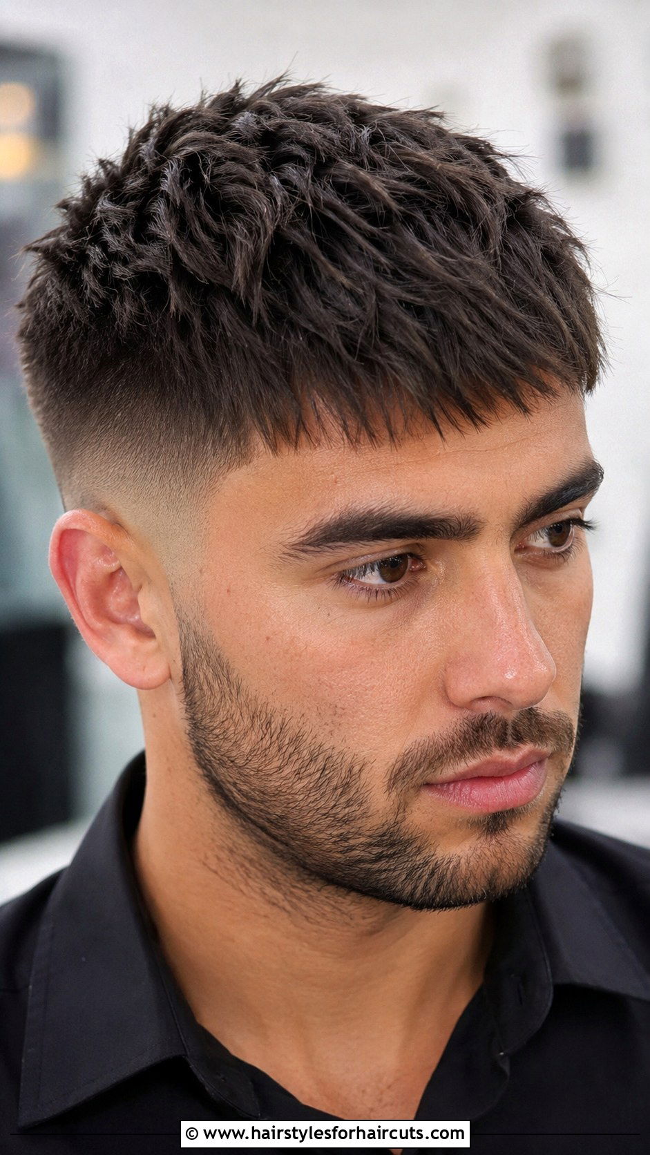 Textured Crop Cop Haircut - 25 cop haircuts - 25 cop haircuts