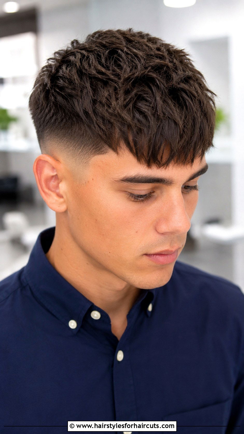 Textured Crop Mid Fade - 25 mid fade haircuts with short hair - 25 mid fade haircuts with short hair