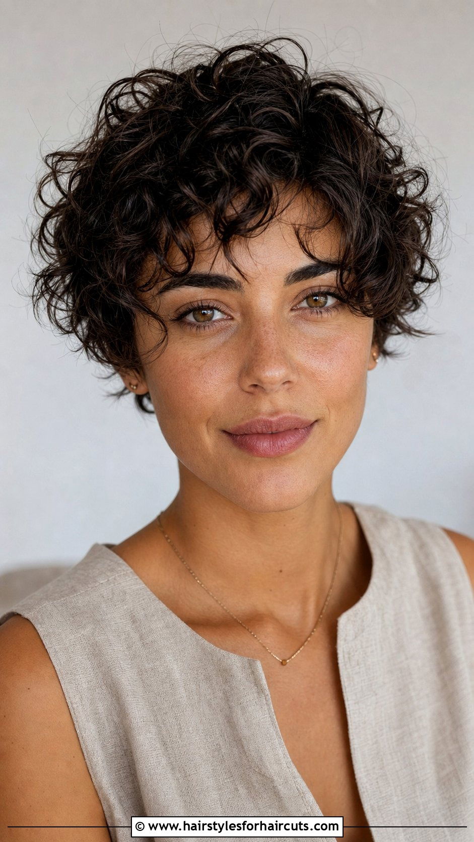 Textured Curly Crop Haircut - 25 haircuts curly hair women - 25 haircuts curly hair women