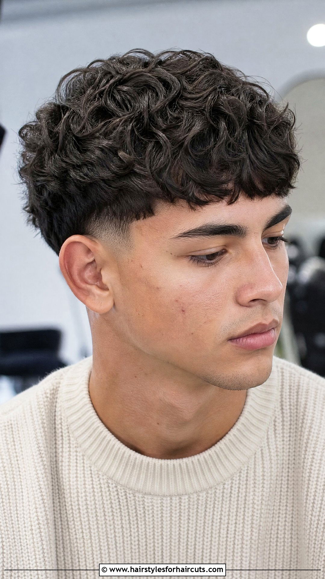Textured Curly Edgar - 25 edgar haircuts with curly hair - 25 edgar haircuts with curly hair