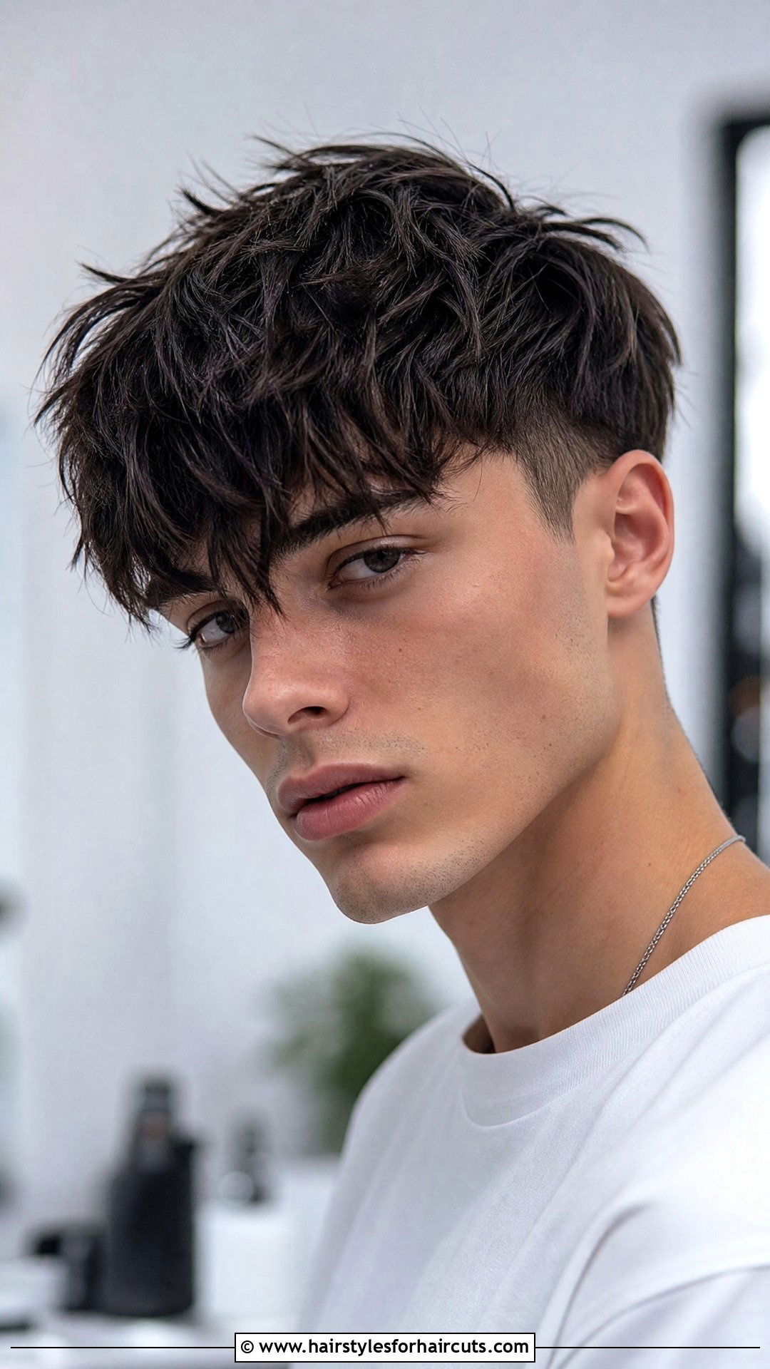 Textured Eboy Fringe - 25 eboy haircuts - 25 eboy haircuts