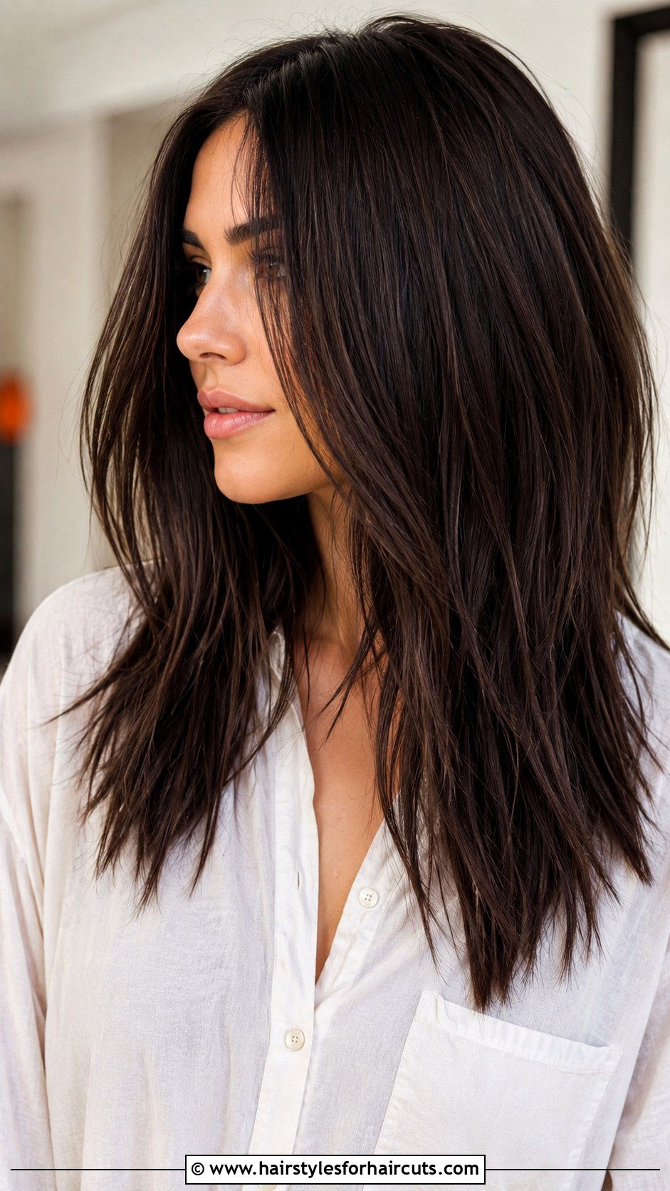 Textured Ends Straight Hair - 25 hairstyles straight hair women - 25 hairstyles straight hair women