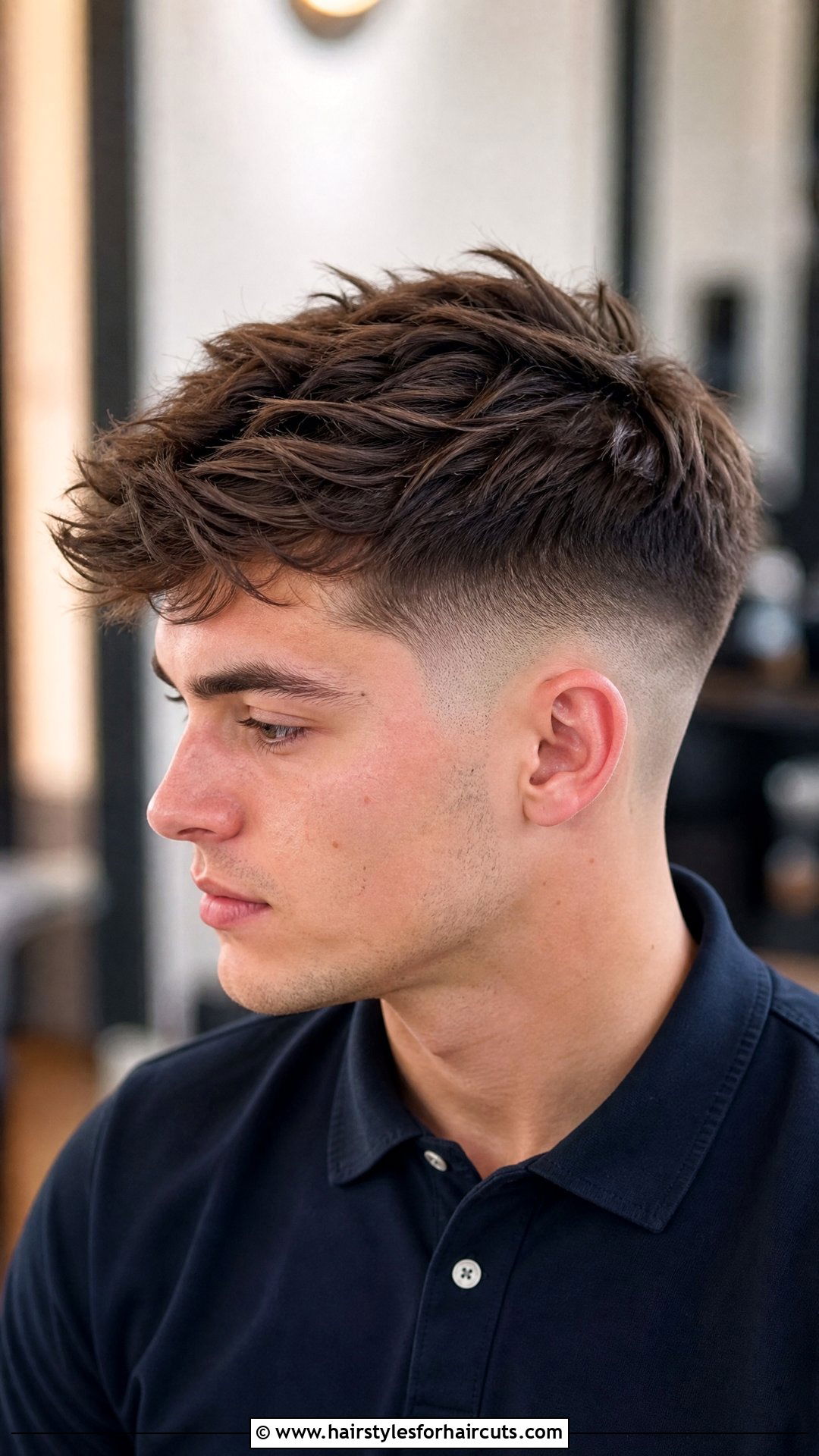 Textured Fade Haircut - 25 clay for hairstyles - 25 clay for hairstyles