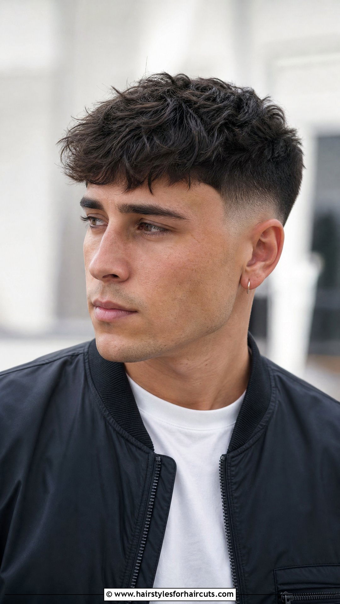 Textured Fluffy Crop Fade - 25 fluffy hair fade haircuts - 25 fluffy hair fade haircuts