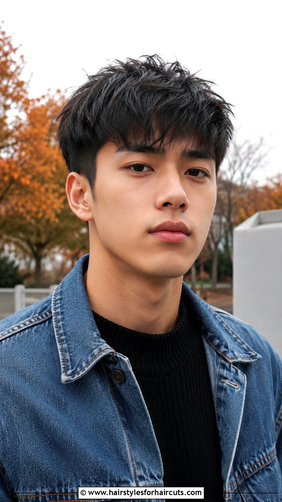Textured Fringe 2 Block Haircut - 25 2 block haircuts - 25 2 block haircuts