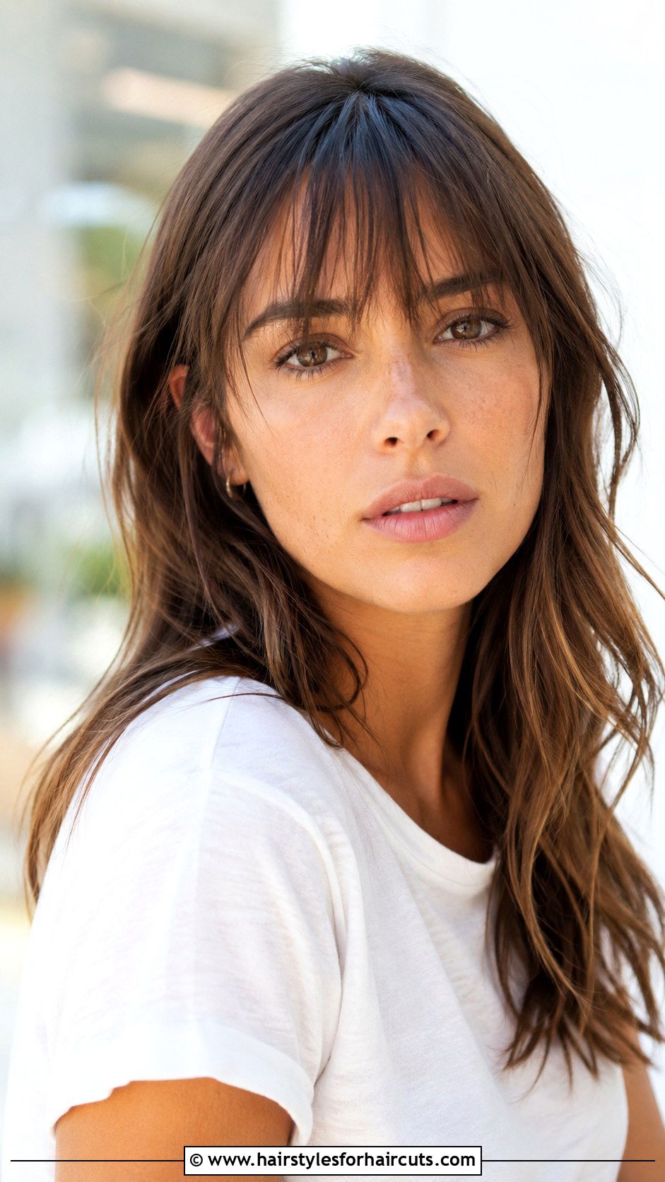 Textured Fringe Bangs - 25 textured fringe haircuts - 25 textured fringe haircuts