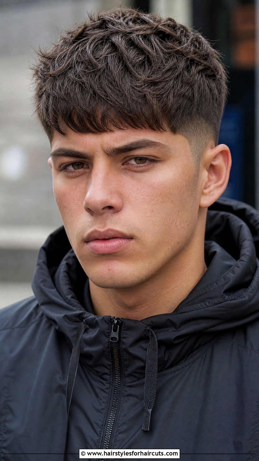 Textured Fringe Crop After Haircut - 25 hair bumps after haircuts - 25 hair bumps after haircuts