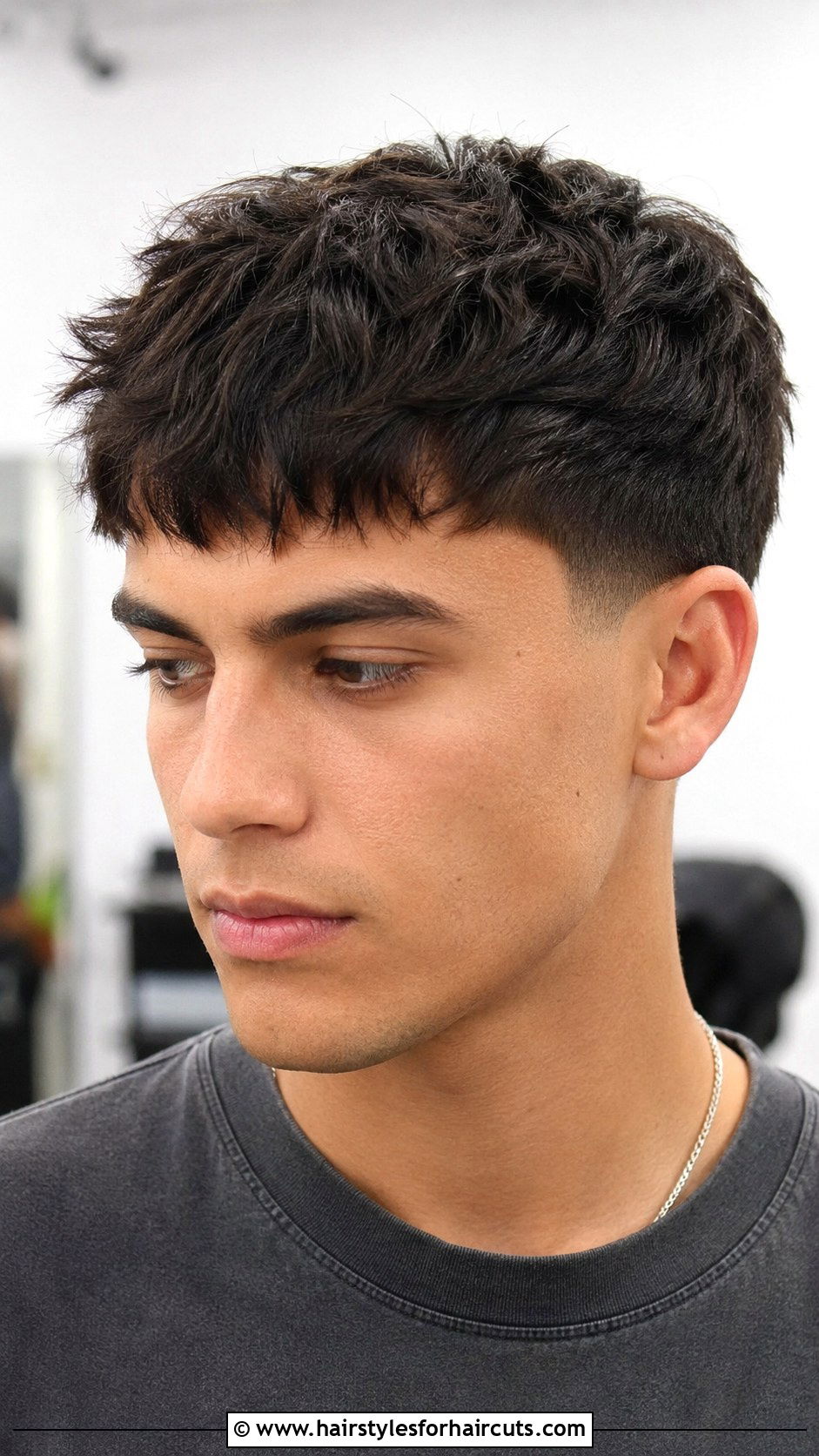 Textured Fringe Cut - 25 asian haircuts - 25 asian haircuts