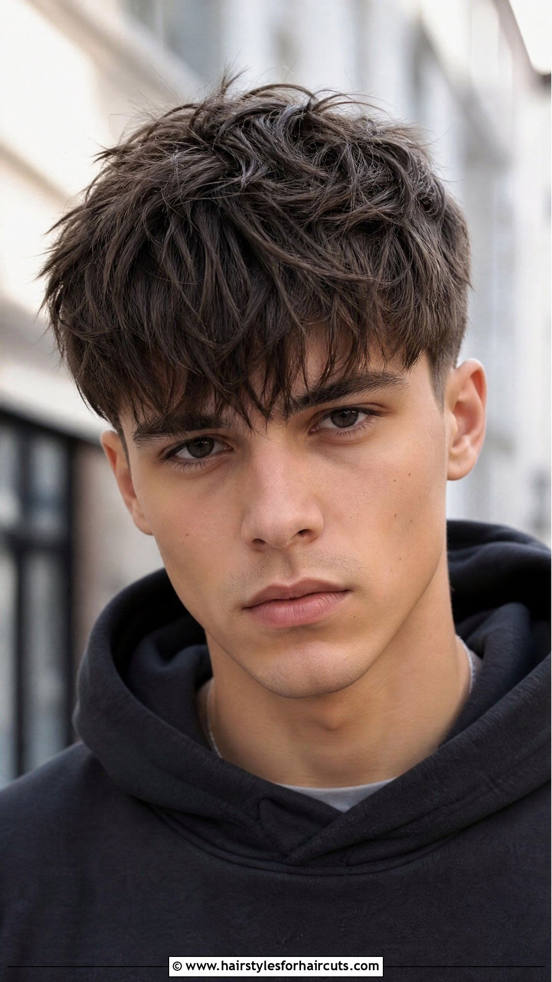 Textured Fringe Haircut - 25 clay for hairstyles - 25 clay for hairstyles