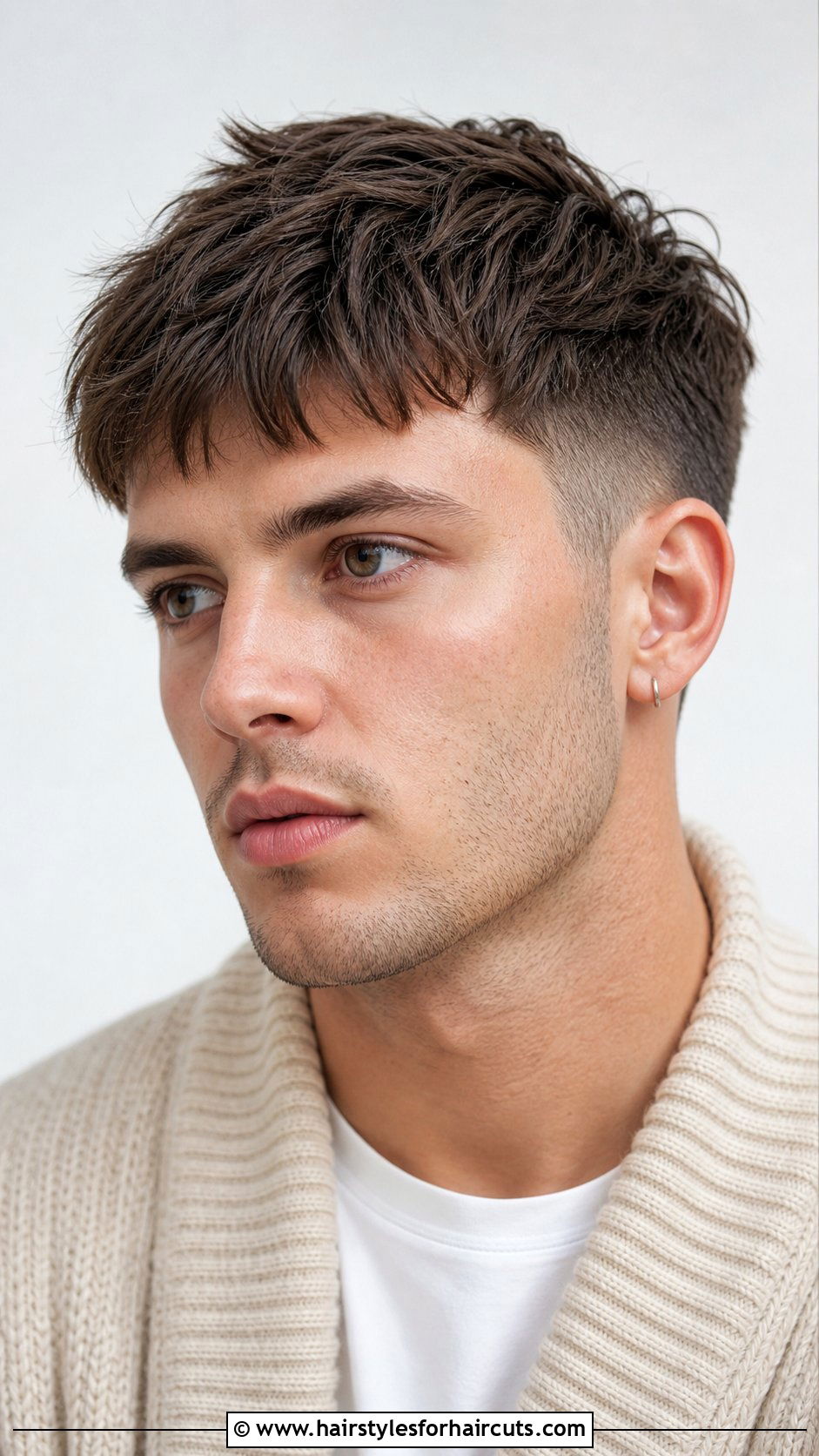 Textured Fringe Haircut - 25 dapper haircuts - 25 dapper haircuts