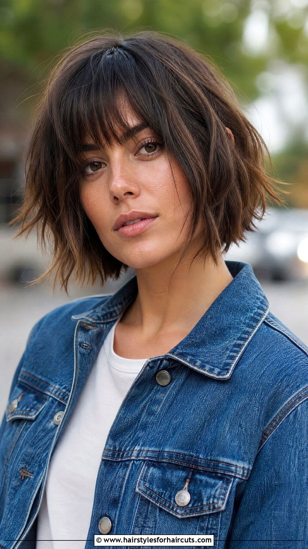 Textured Fringe Haircut - 25 frindge haircuts - 25 frindge haircuts