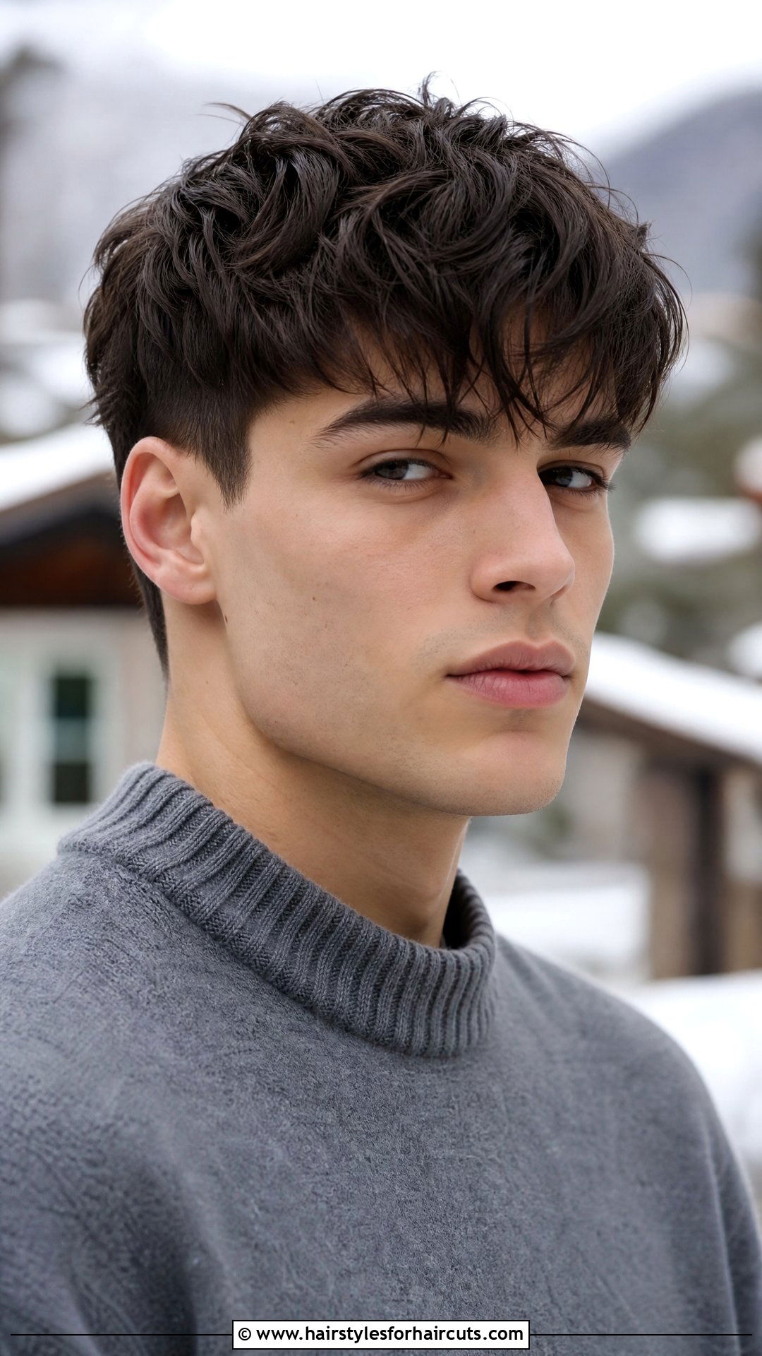 Textured Fringe Haircut - 25 hair clay hairstyles - 25 hair clay hairstyles