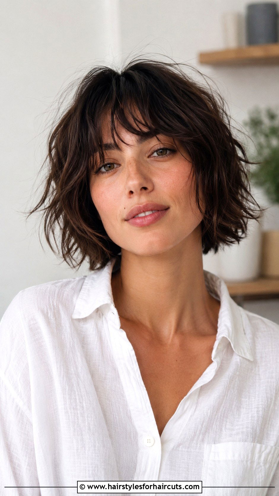 Textured Fringe Haircut - 25 haircuts for thick fine hair - 25 haircuts for thick fine hair