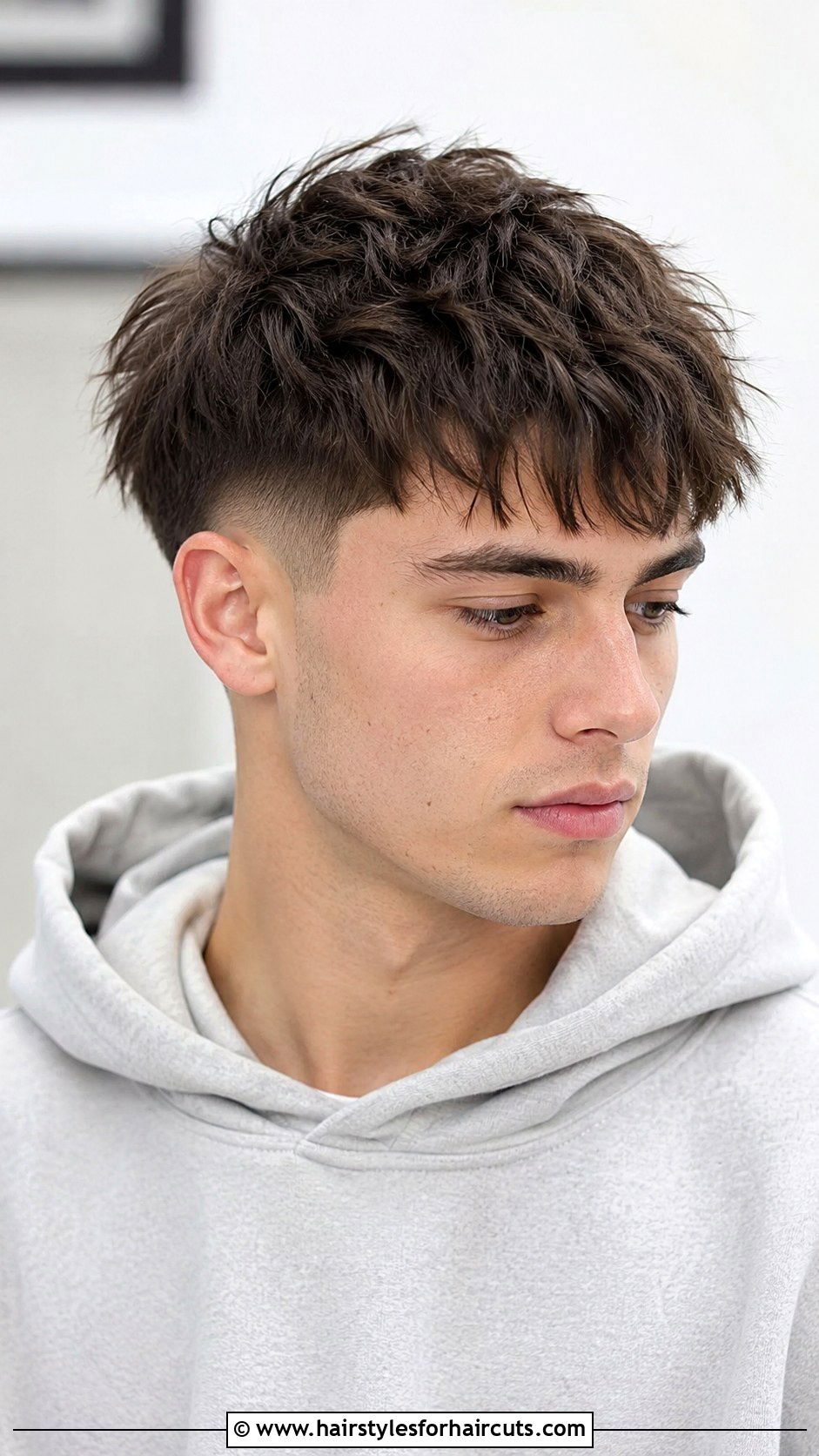 Textured Fringe Haircut - 25 all hairstyles for men - 25 all hairstyles for men