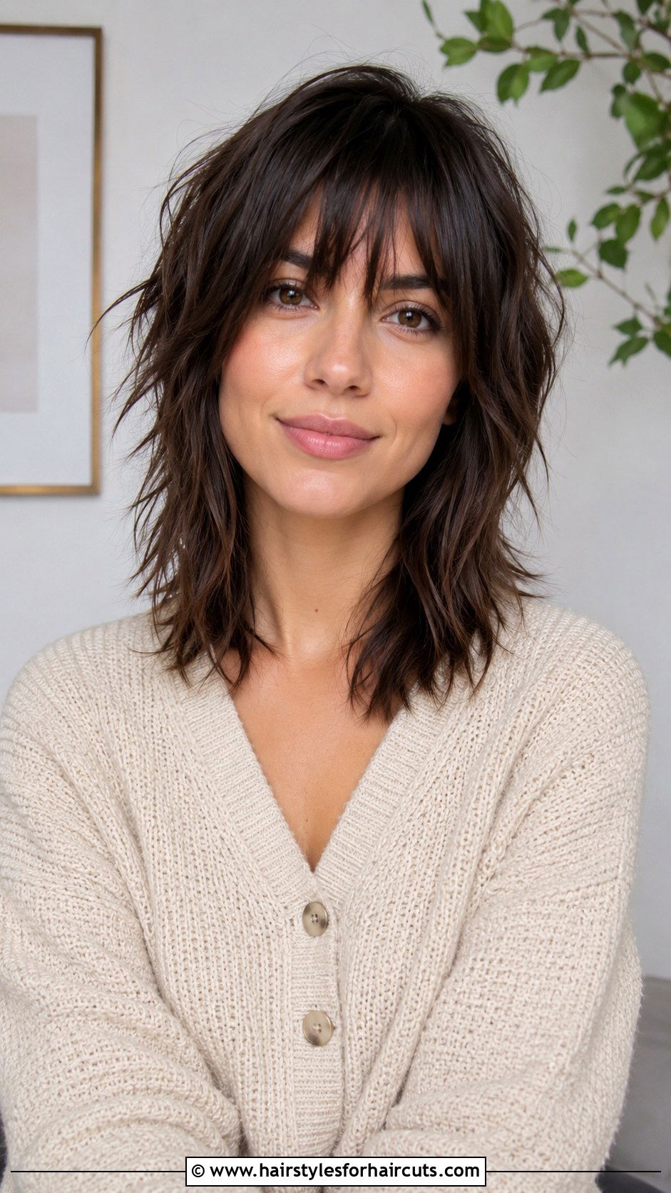 Textured Fringe Haircut - 25 beautiful hairstyles - 25 beautiful hairstyles