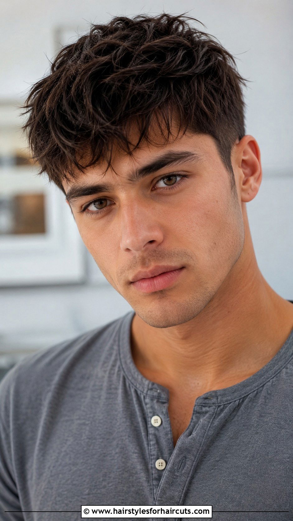 Textured Fringe Haircut - 25 blade haircuts - 25 blade haircuts