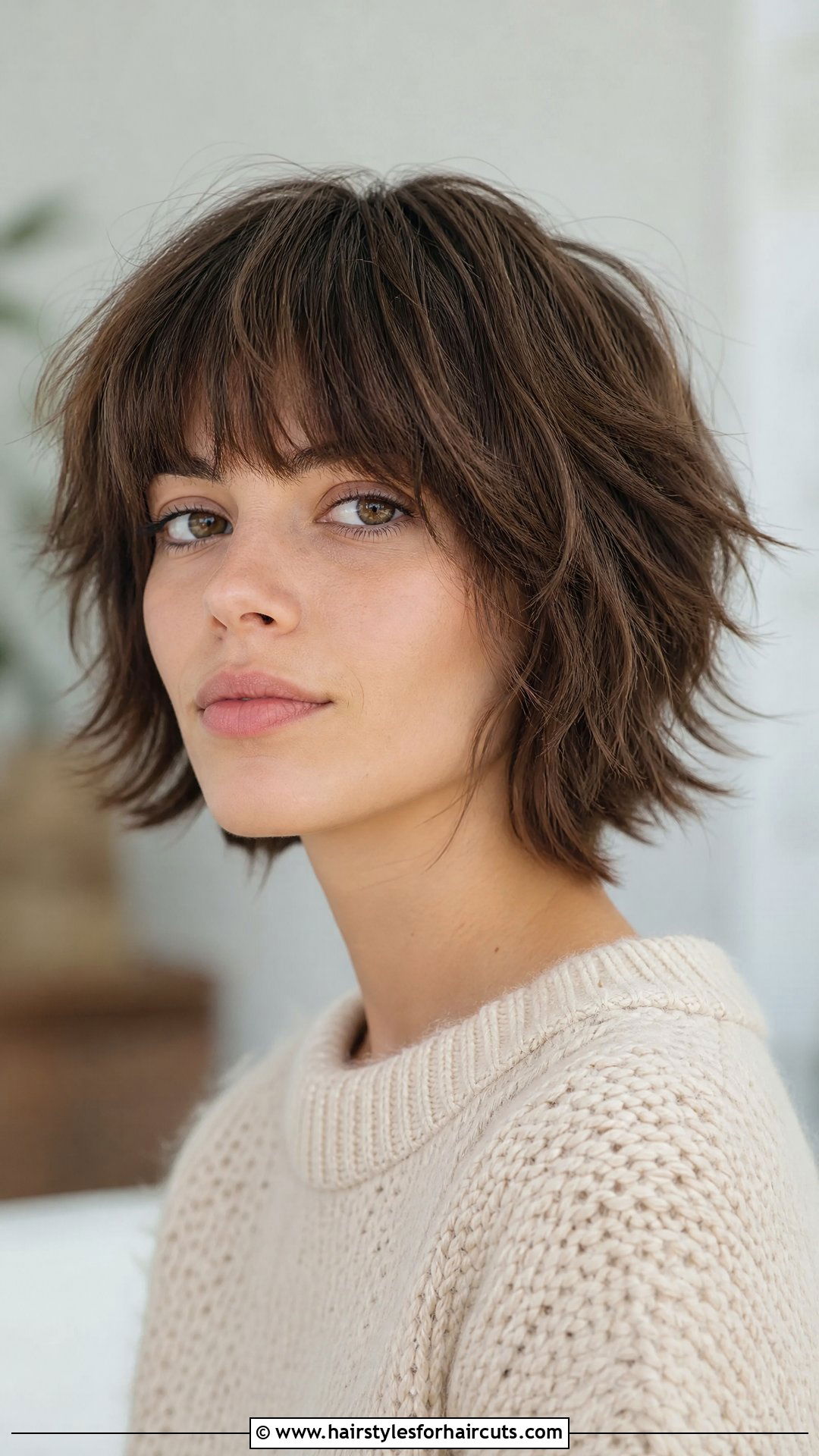 Textured Fringe Helmet Haircut - 25 helmet haircuts - 25 helmet haircuts