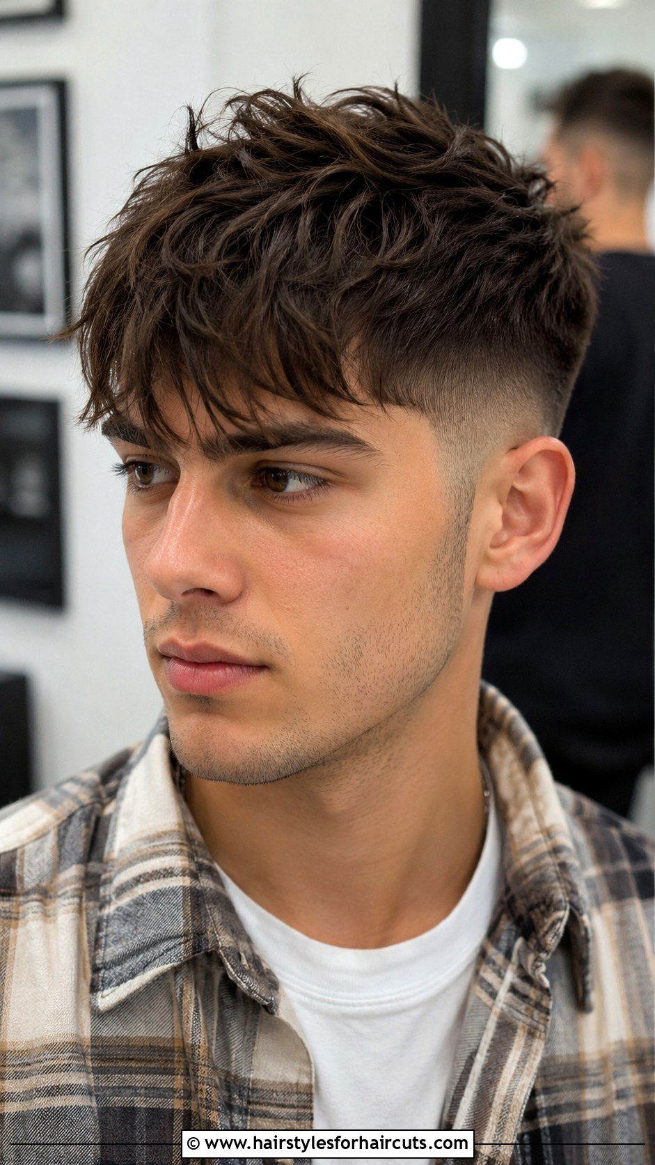 Textured Fringe Men - 25 haircuts places open today - 25 haircuts places open today