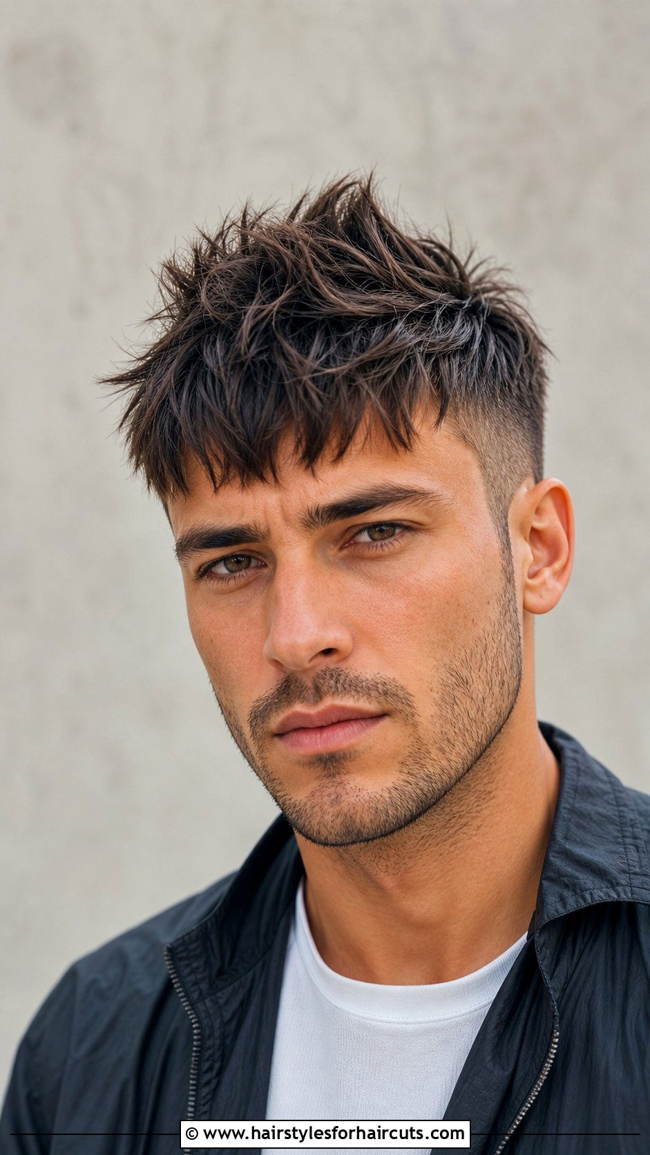 Textured Fringe Rooster Haircut - 25 rooster haircuts - 25 rooster haircuts