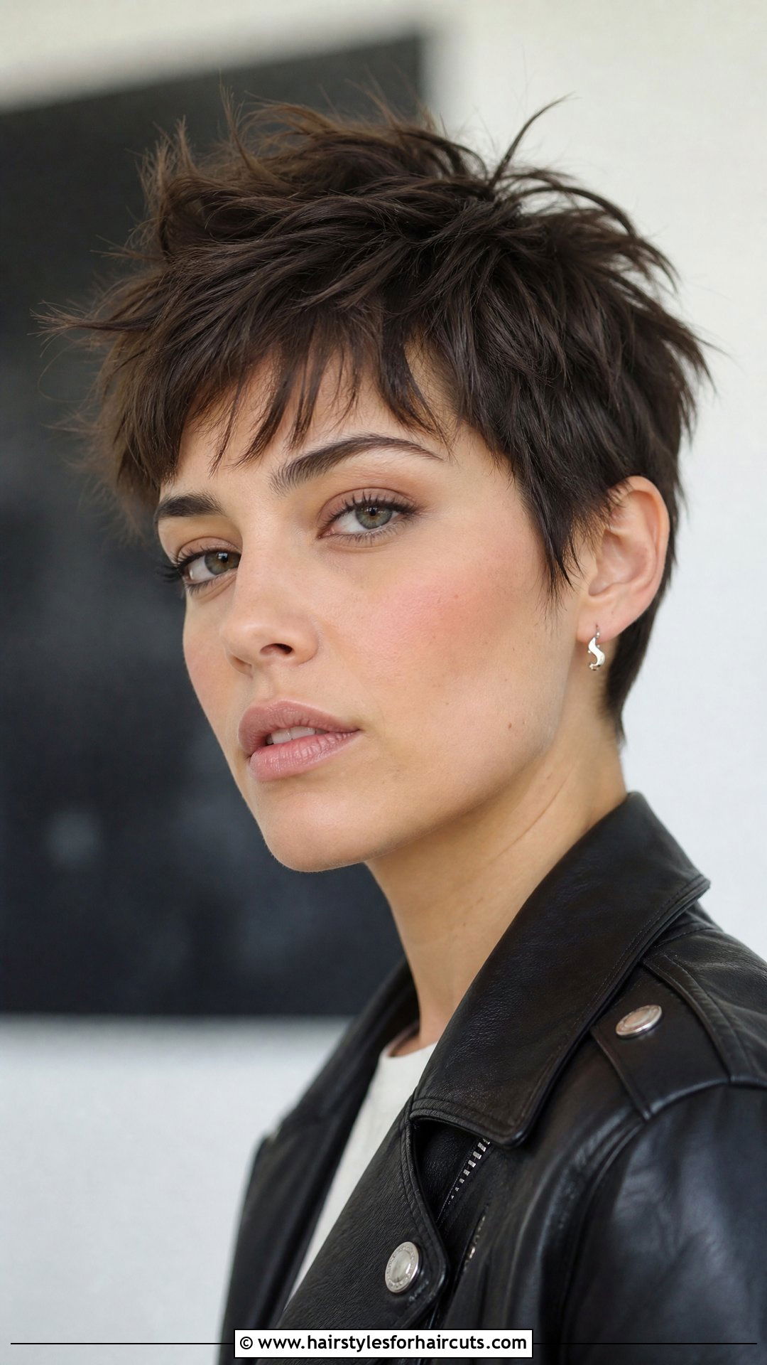 Textured Fringe With Pixie Cut - 25 front haircuts - 25 front haircuts