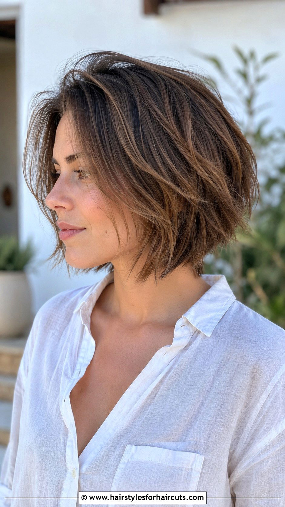Textured Graduated Bob - 25 graduated haircuts - 25 graduated haircuts