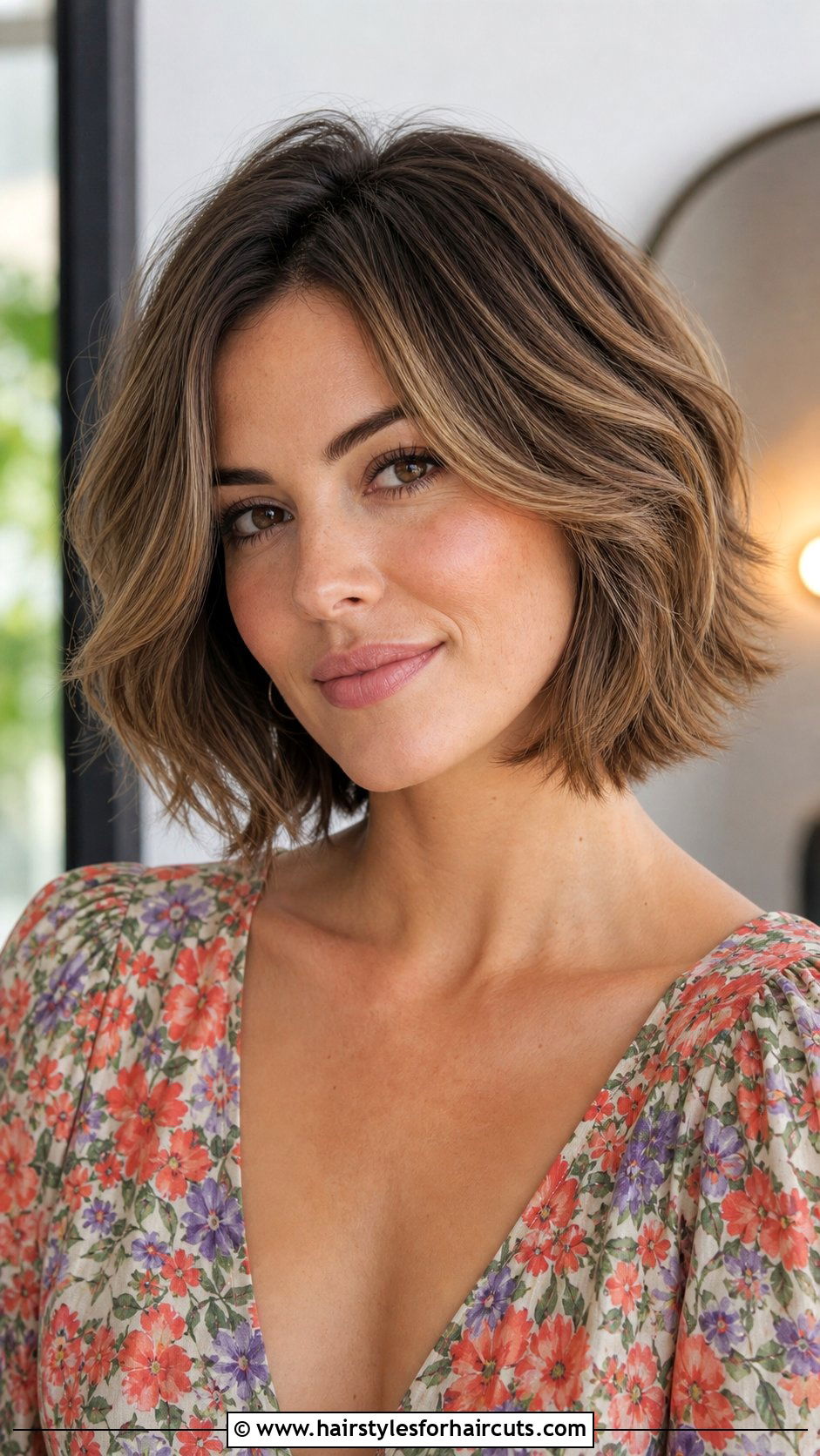 Textured Layered Bob For Grow Out - 25 maintenance haircuts for growing out hair - 25 maintenance haircuts for growing out hair
