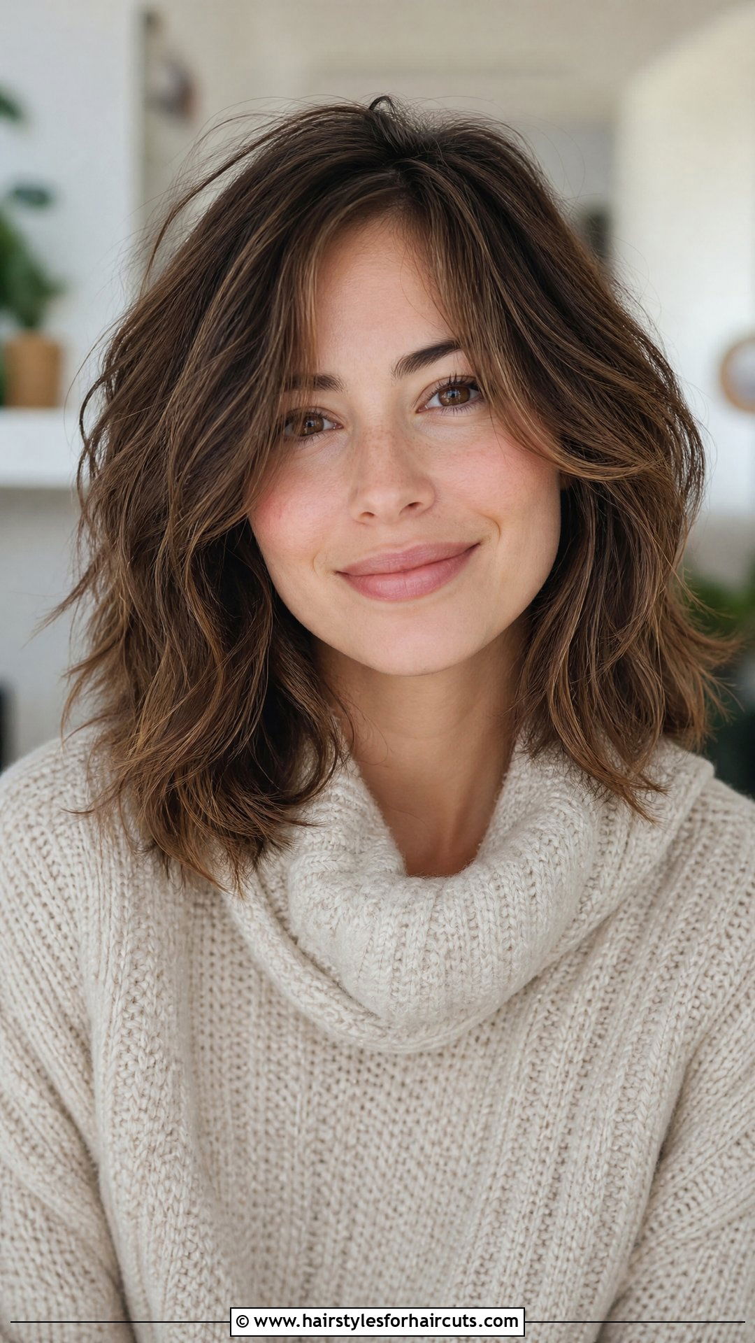 Textured Layered Medium Haircut - 25 layered medium short haircuts for indian hair - 25 layered medium short haircuts for indian hair