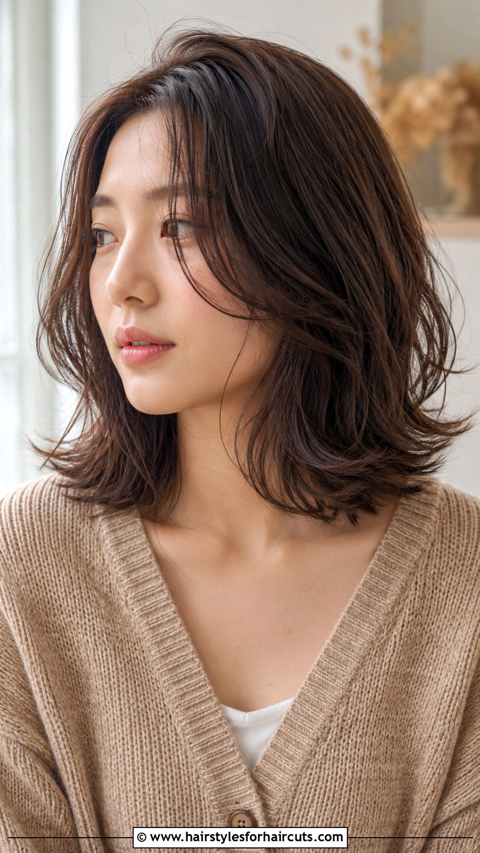 Textured Lob - 25 haircuts for female thinning hair - 25 haircuts for female thinning hair