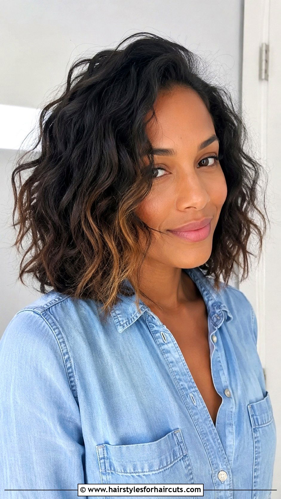 Textured Lob 2C Hair - 25 2c curly hairstyles - 25 2c curly hairstyles