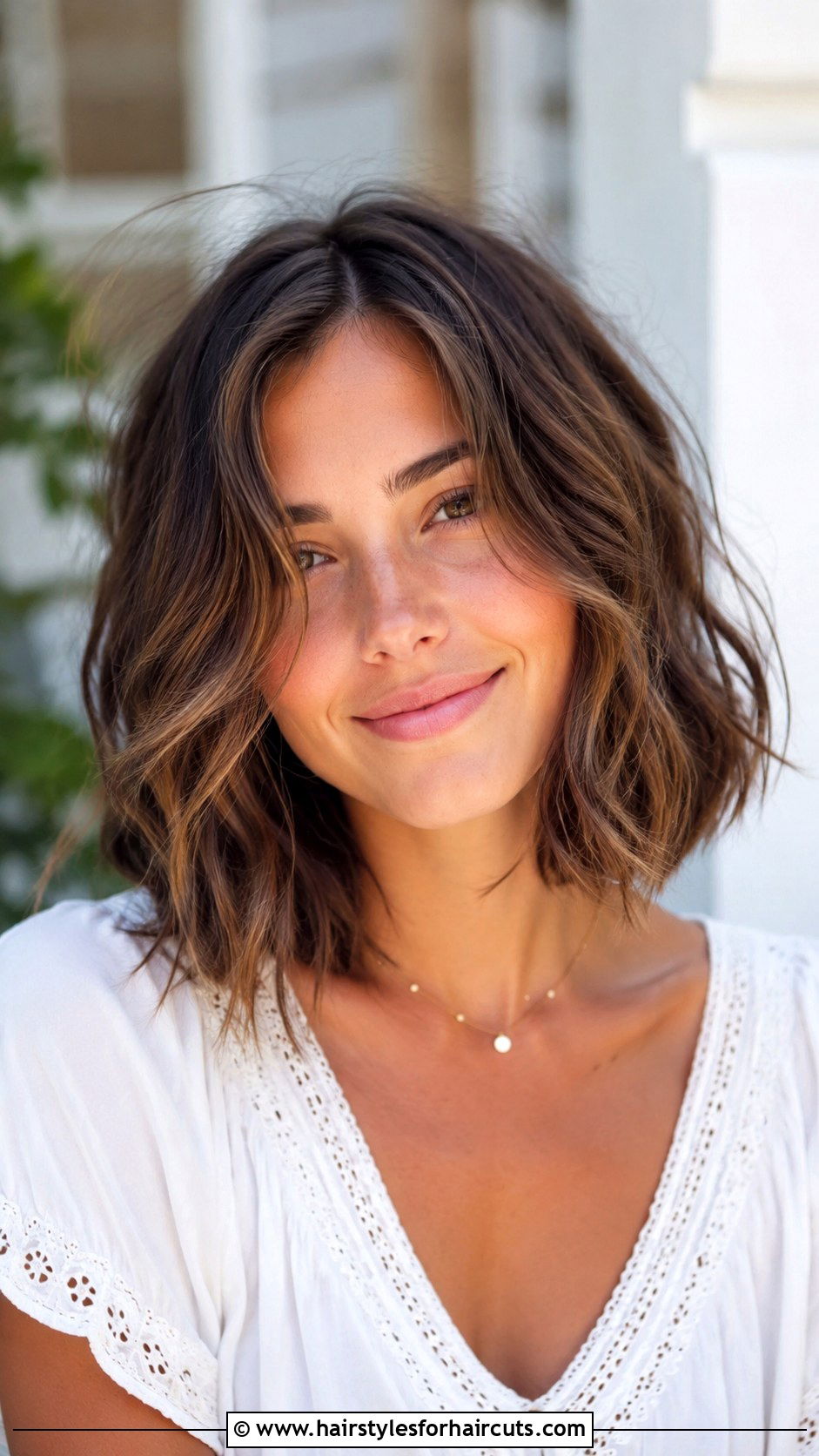 Textured Lob - 25 haircuts girls - 25 haircuts girls