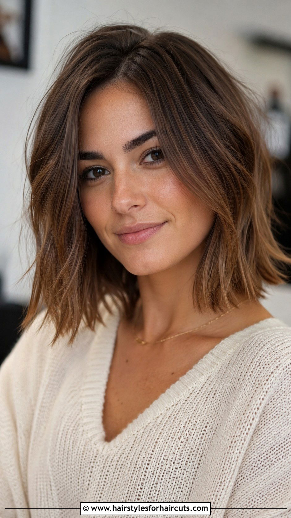 Textured Lob - 25 hairstyles to hide thinning hair - 25 hairstyles to hide thinning hair