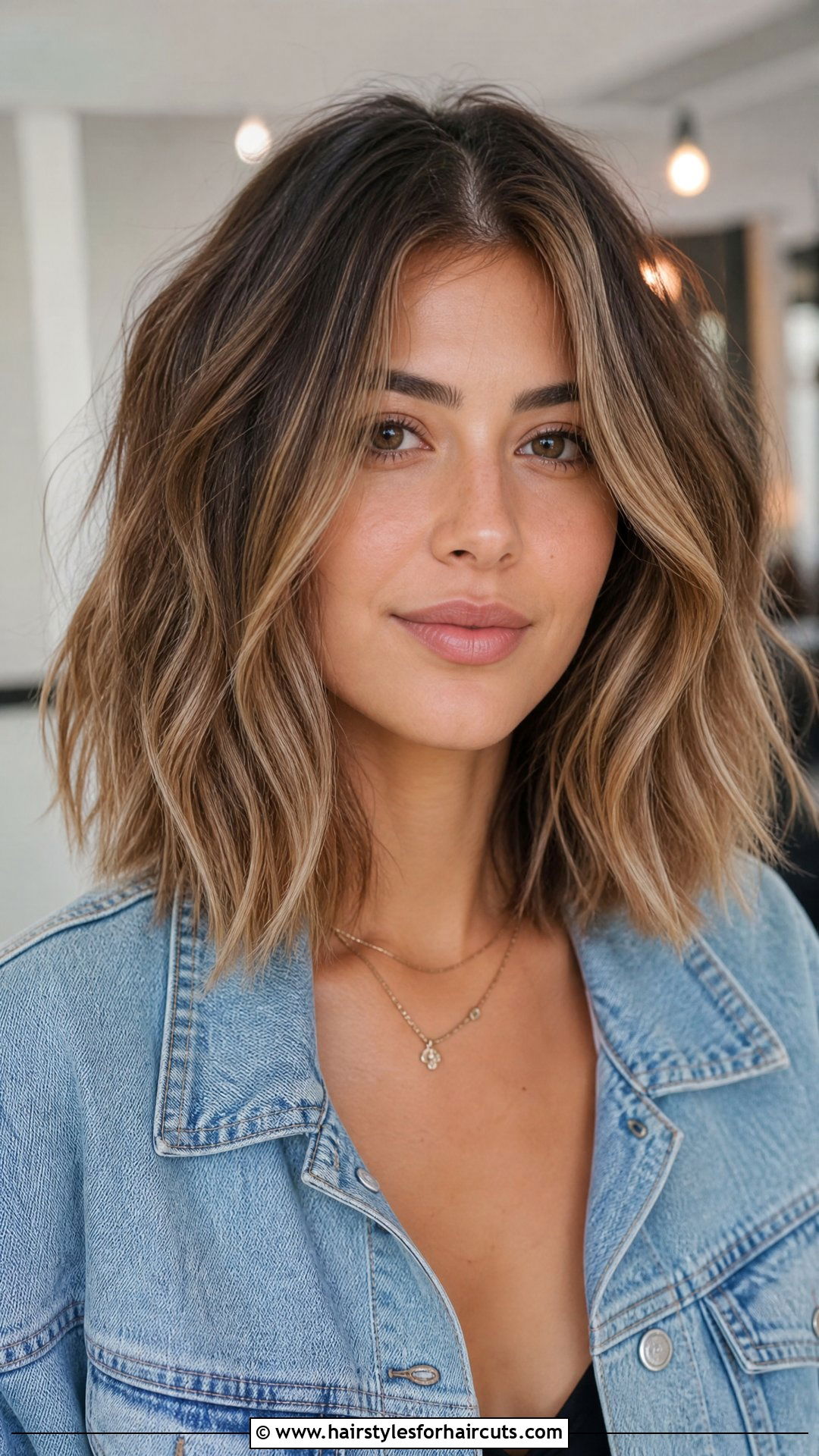 Textured Lob - 25 women haircuts price - 25 women haircuts price