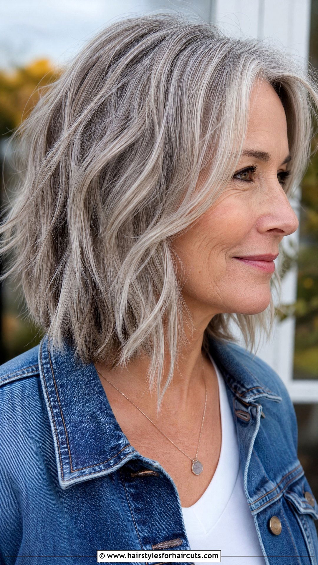 Textured Lob For Thin Gray Hair - 25 hairstyles for thin gray hair - 25 hairstyles for thin gray hair