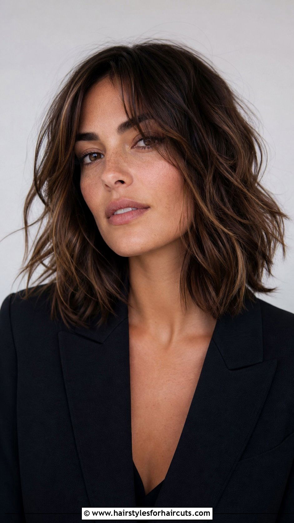 Textured Lob For Wavy Hair - 25 medium length haircuts for wavy hair - 25 medium length haircuts for wavy hair