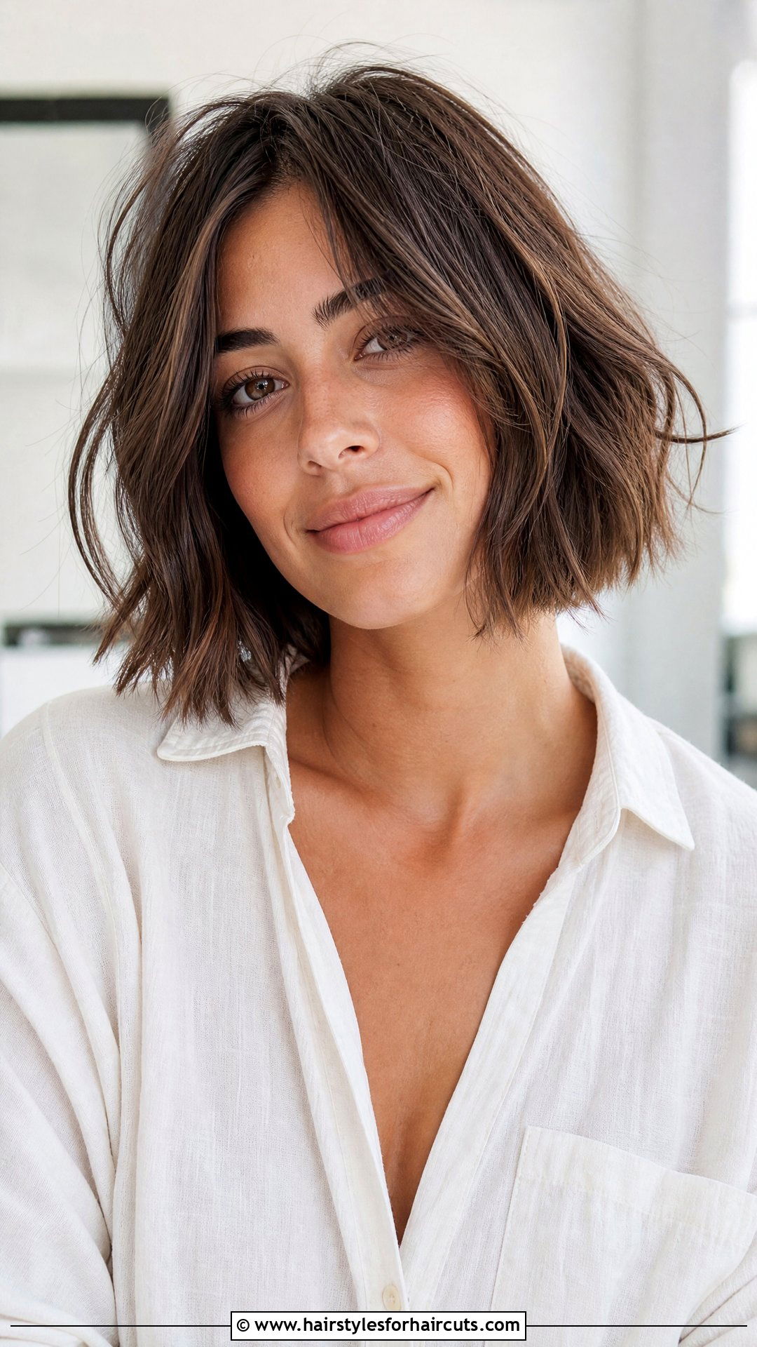 Textured Lob Haircut - 25 haircuts little rock - 25 haircuts little rock