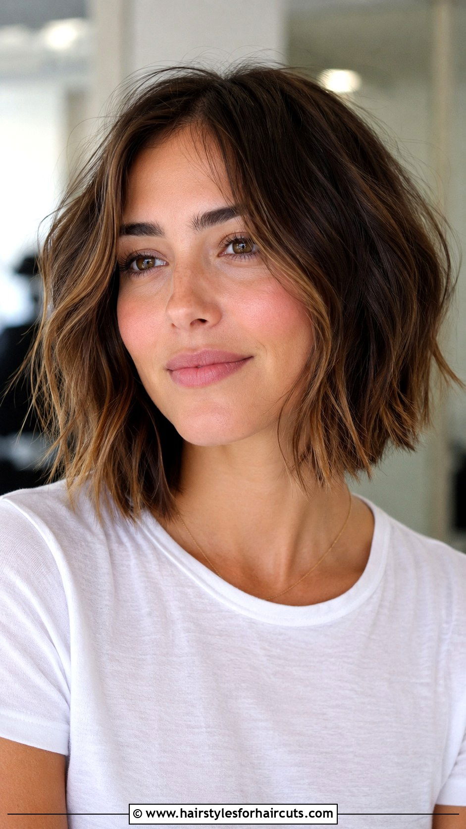Textured Lob Haircut - 25 best haircuts for medium length hair - 25 best haircuts for medium length hair