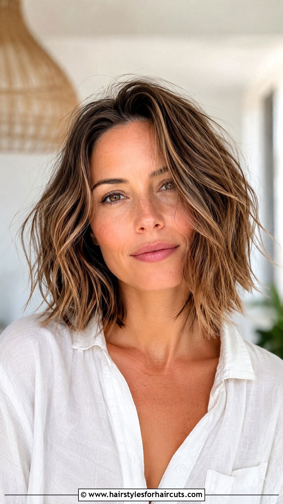 Textured Lob Haircut - 25 haircuts puyallup - 25 haircuts puyallup