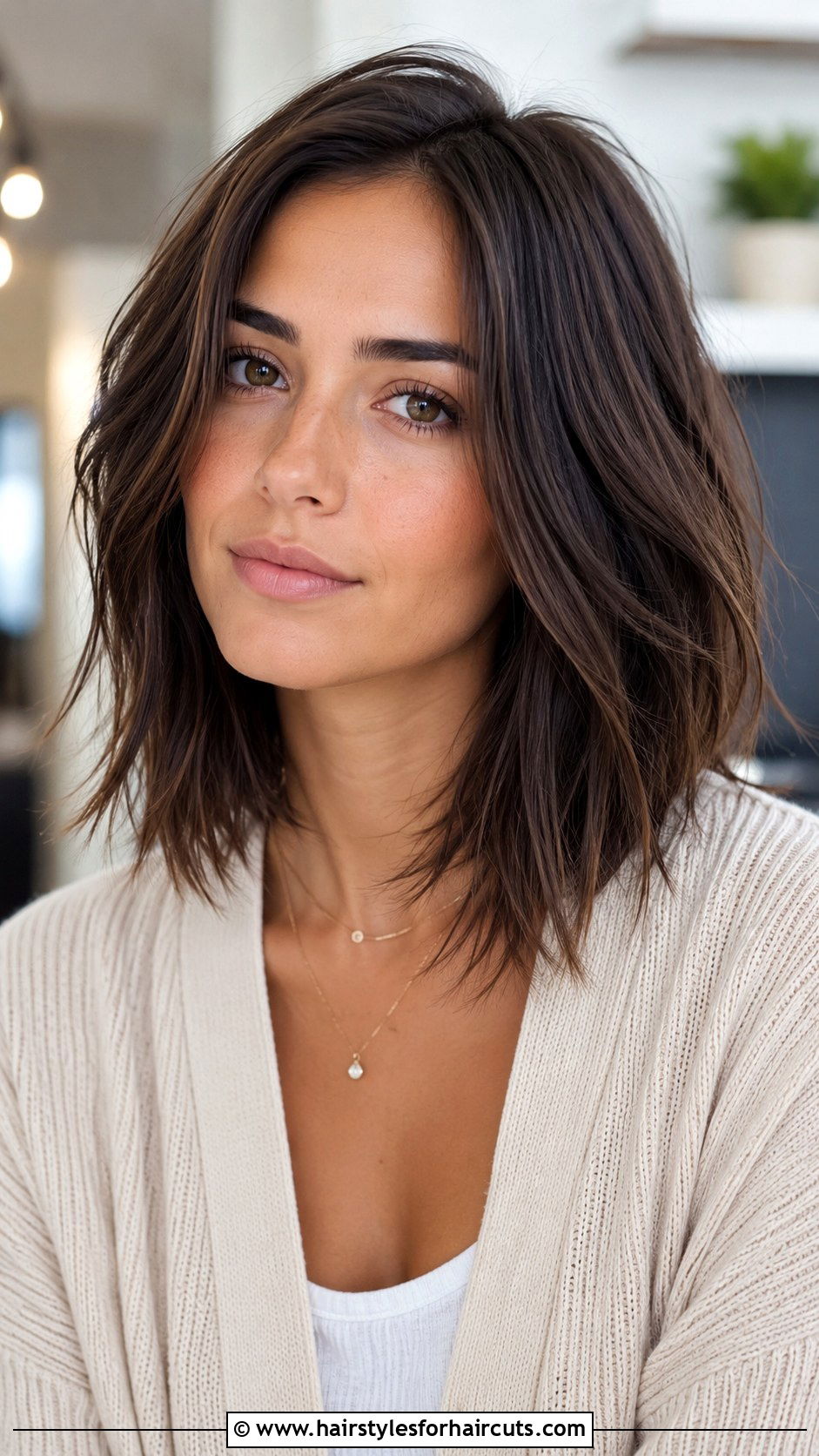 Textured Lob Haircut - 25 haircuts schaumburg - 25 haircuts schaumburg