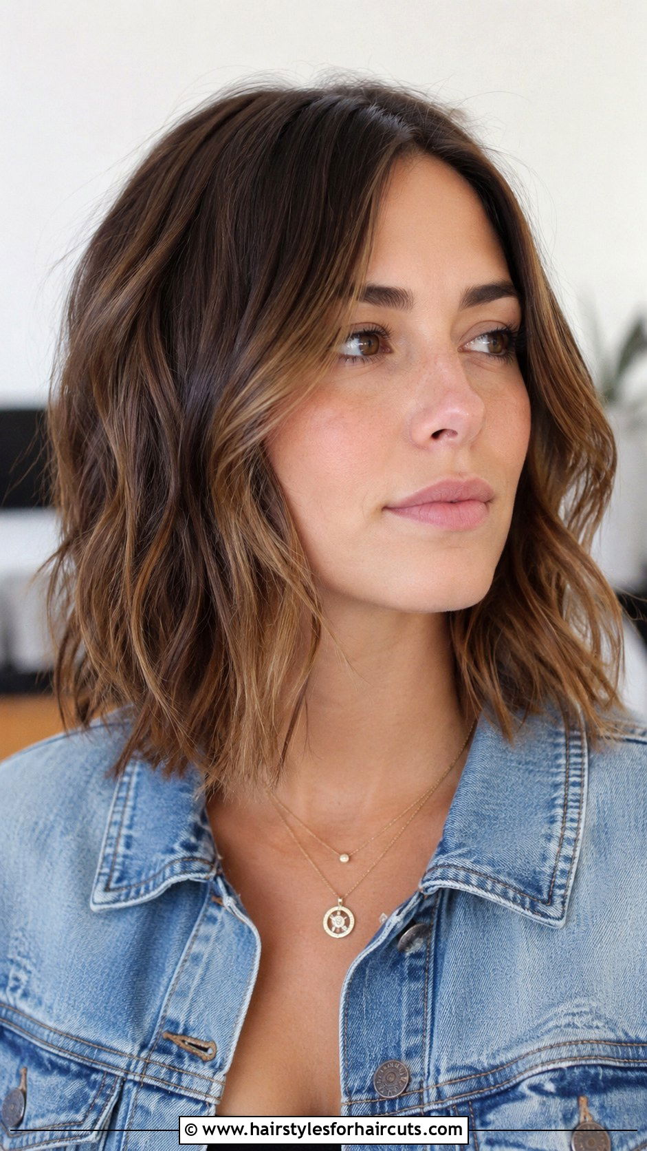 Textured Lob Haircut - 25 haircuts set - 25 haircuts set