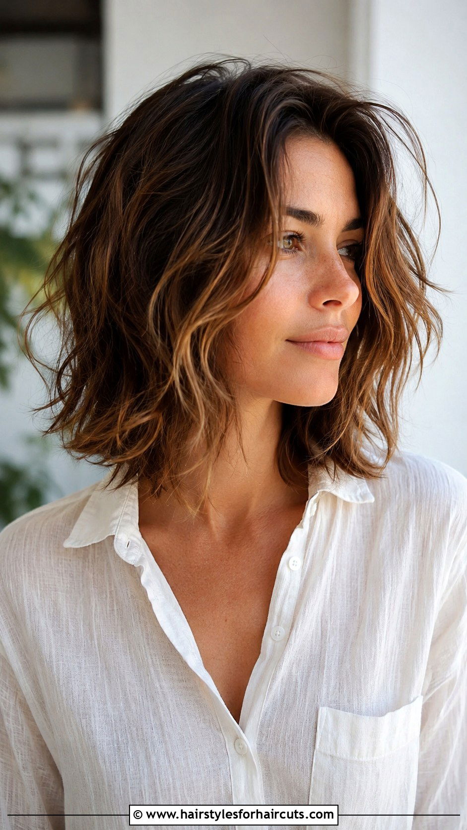 Textured Lob Haircut - 25 haircuts tracy - 25 haircuts tracy