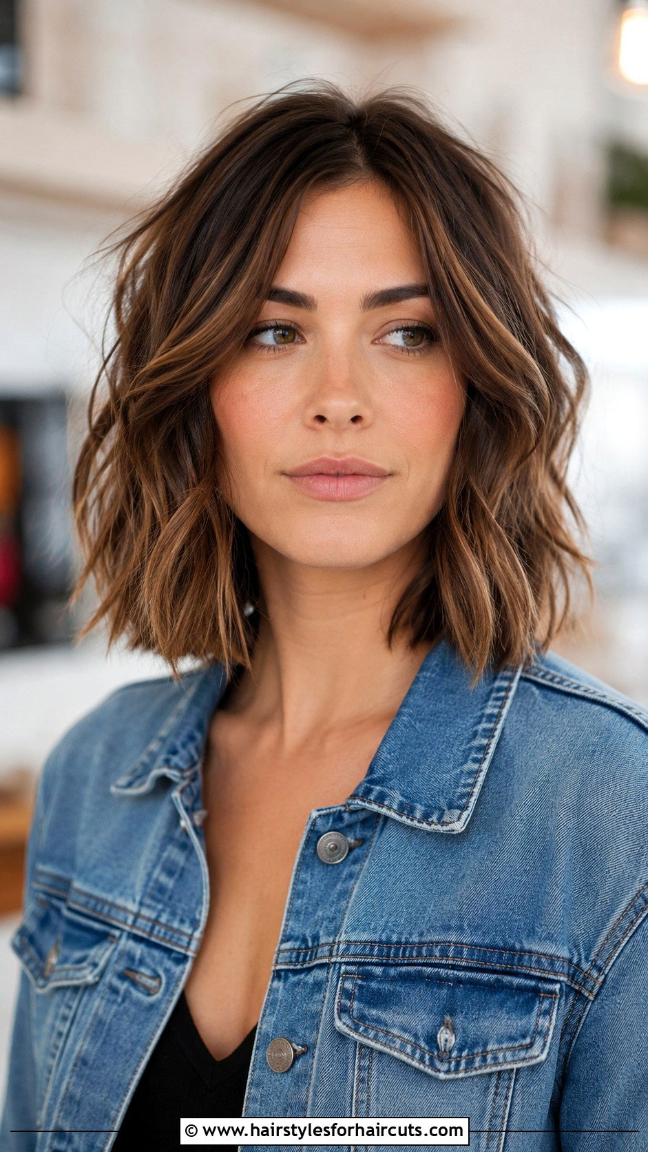 Textured Lob Haircut - 25 european hairstyles - 25 european hairstyles